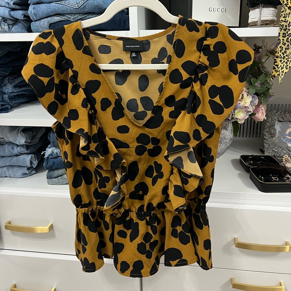 Who What Wear Target Peplum Top